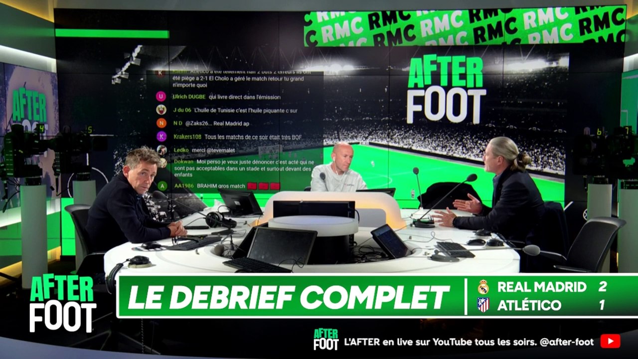 Real Madrid 2-1 Atletico : Le debrief complet de l'After Foot