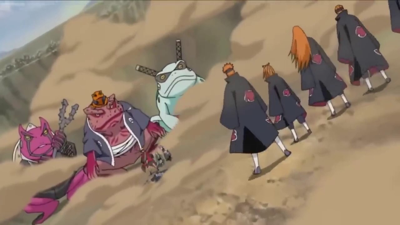Pain Attacks Leaf Village   Naruto Vs  Pain (English Dub) Full Length
