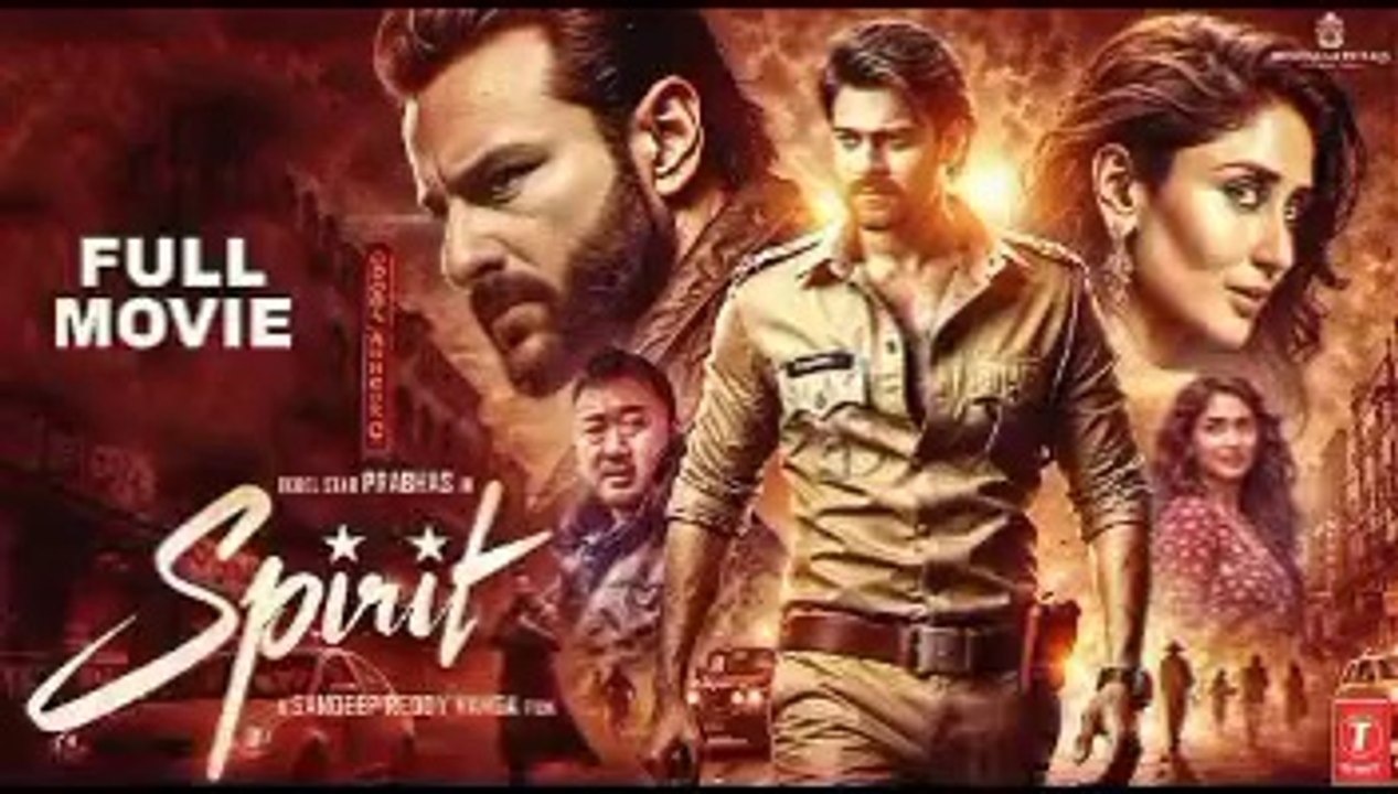 Spirit (2024) | Prabhas & Saif Ali Khan Blockbuster Super Action Movie | New South Hindi Dubbed Movie