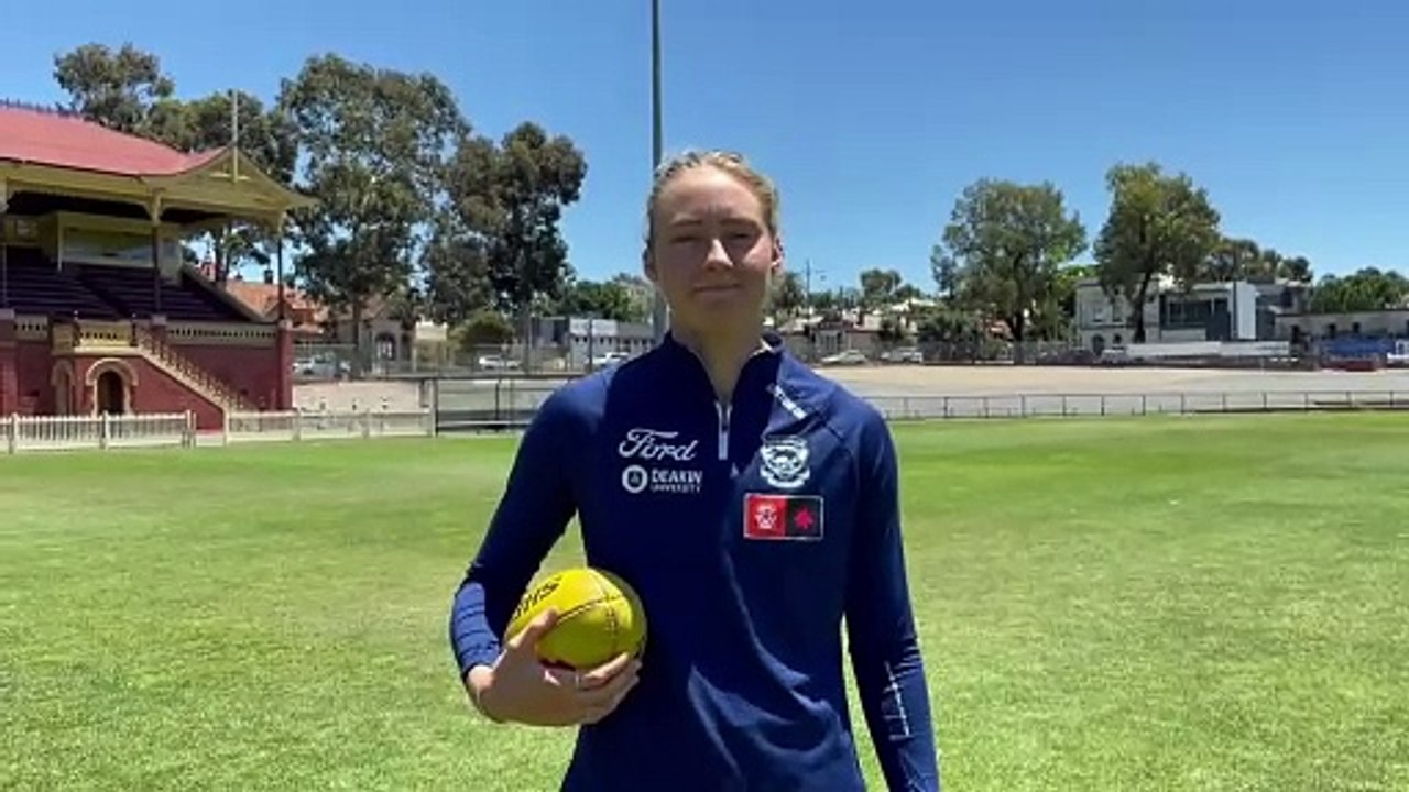 AFLW draftee Piper Dunlop.
