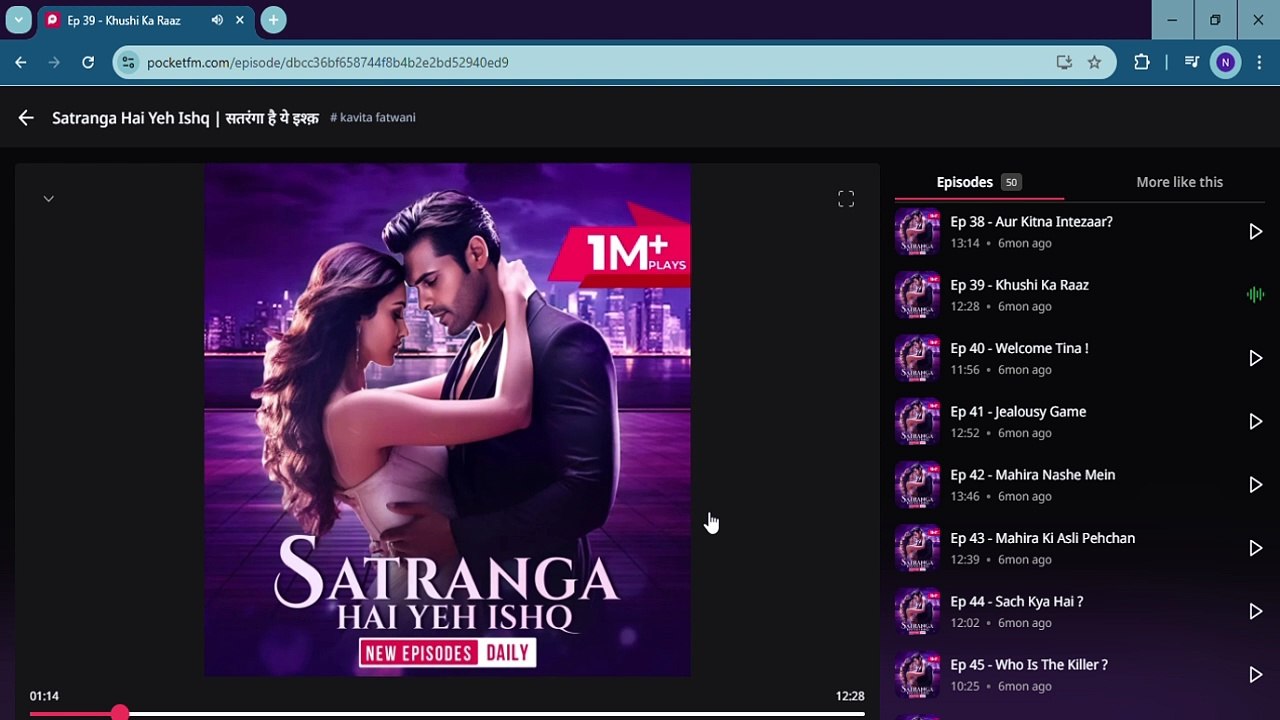 Satranga Hai Yeh Ishq episode 39 - 41