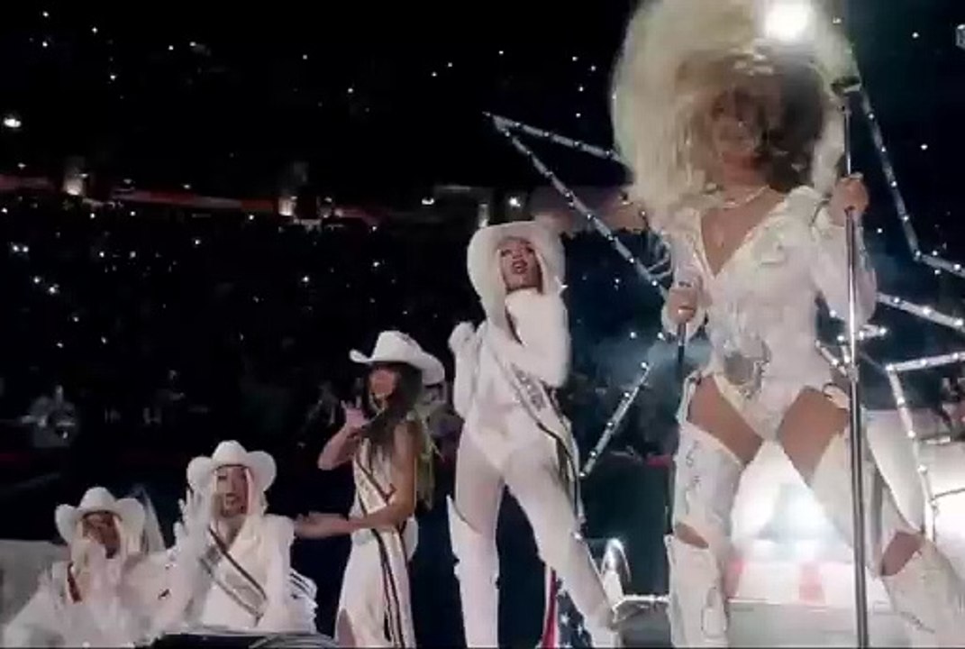 Beyoncé en el entretiempo de la NFL
