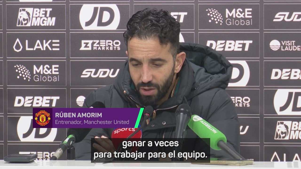 AMORIM: "TENEMOS que SOBREVIVIR"