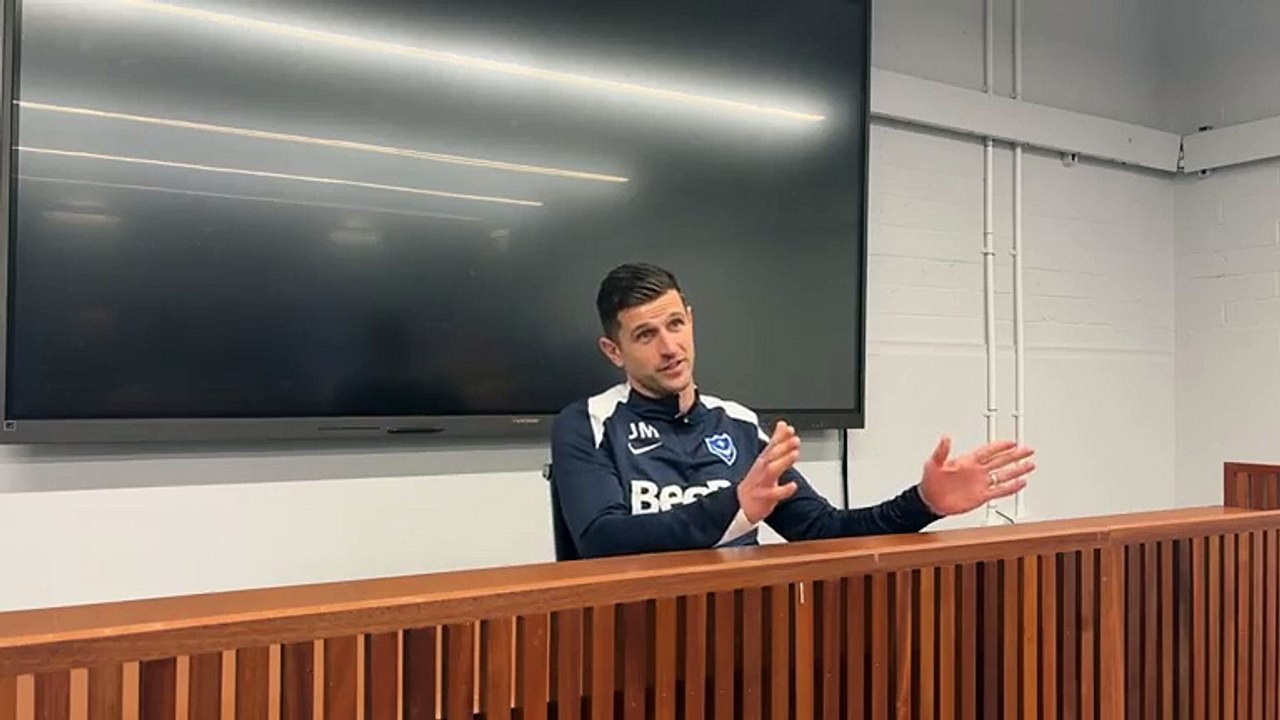 Pompey boss John Mousinho Watford controversy reaction and Bristol City preview