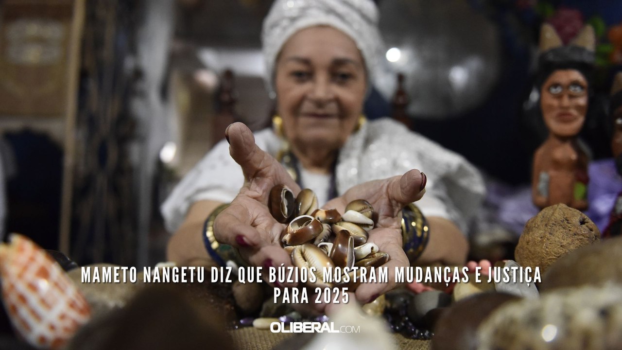 Mameto Nangetu diz que búzios mostram mudanças e Justiça para 2025