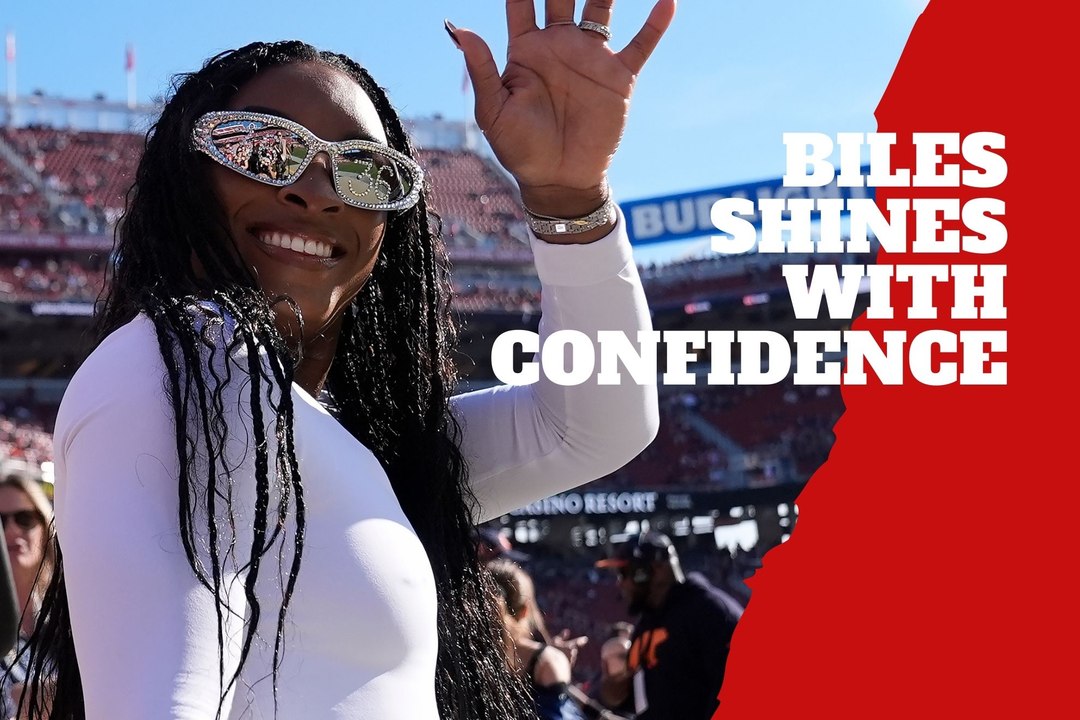 Simone Biles shines with new hair style on TikTok