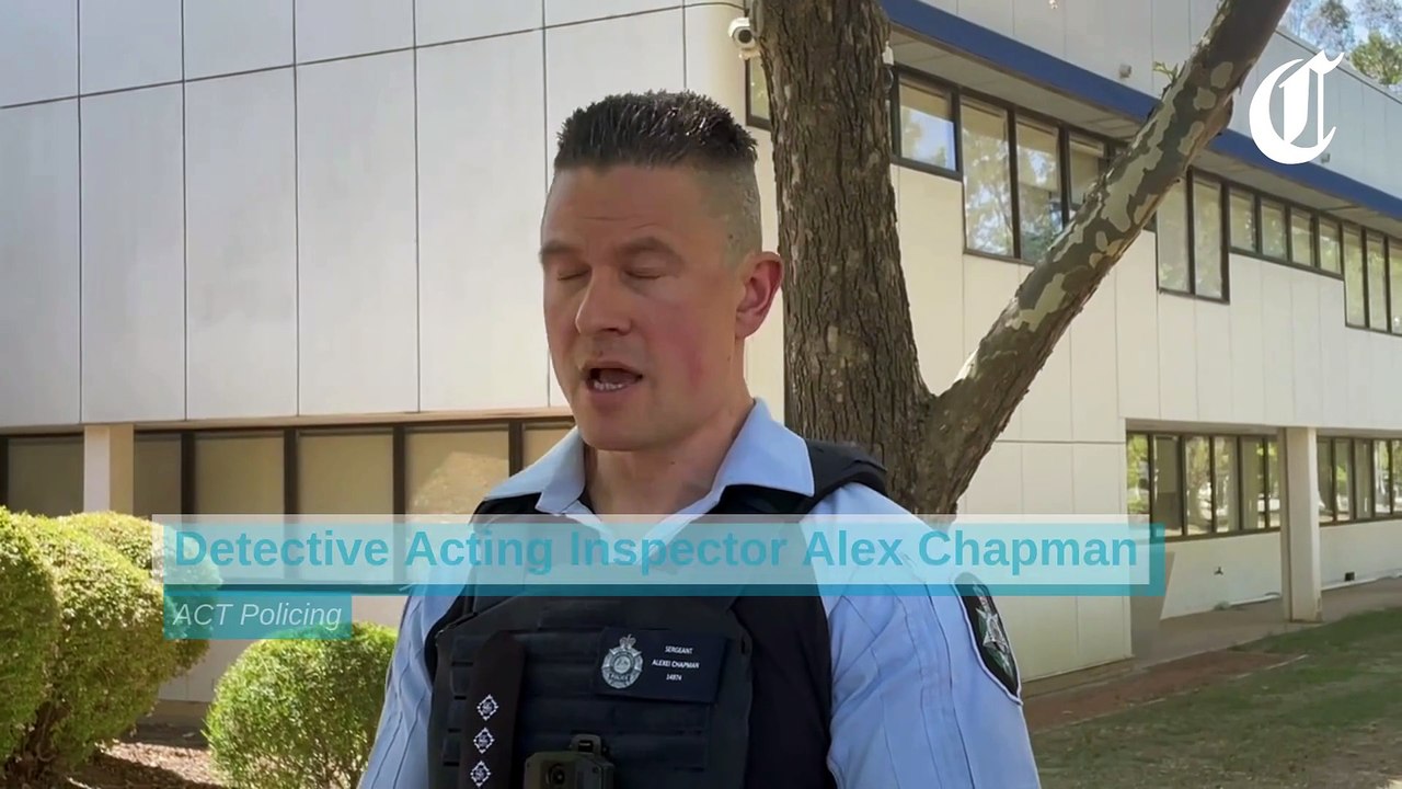 ACT police hold press conference after man drowns in Murrumbidgee River