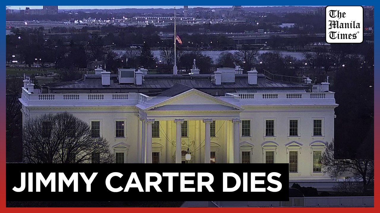 Flag lowered at White House marking death of President Jimmy Carter