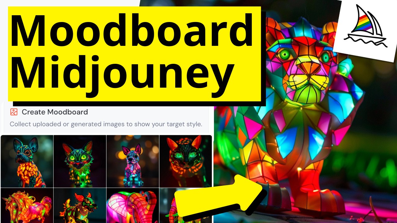 Moodboard Midjourney : Une nouvelle façon de créer
