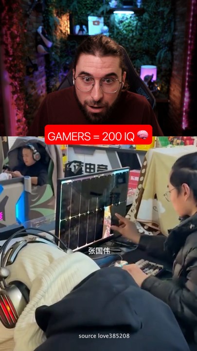 GAMERS = 200 IQ🧠