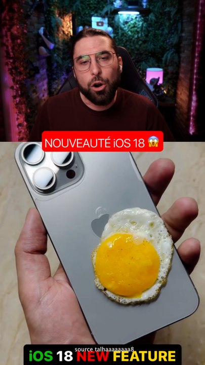 NOUVEAUTÉ iOS 18😱
