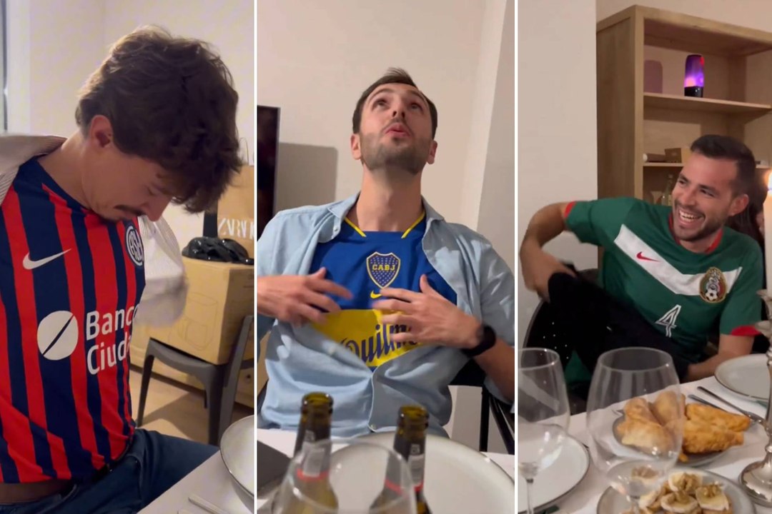 La 'sorpresa' de unos amigos a sus parejas en Nochevieja: "No me lo puedo creer..."