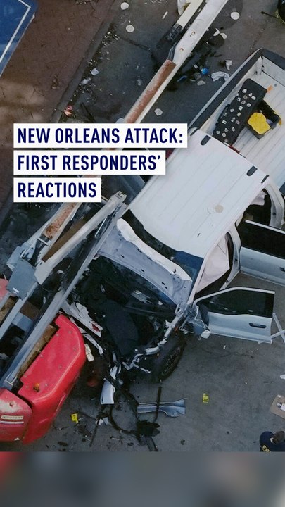 New Orleans attack: First responders’ reactions