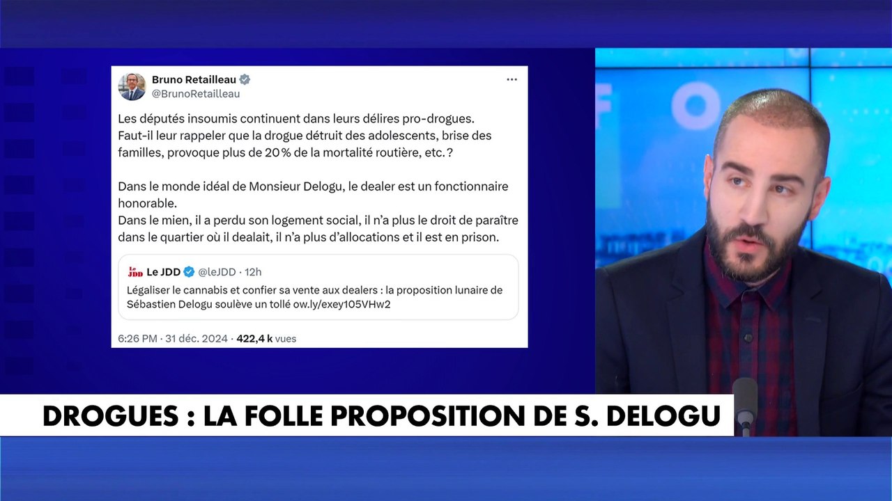 Amaury Brelet : «La légalisation est un mirage.»