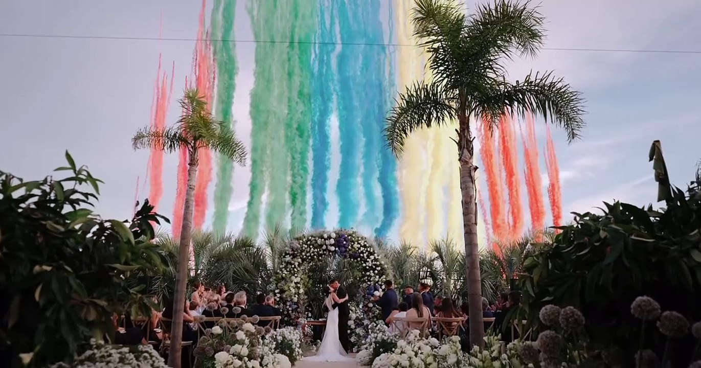 El casamiento bostero de Marcos Rojo