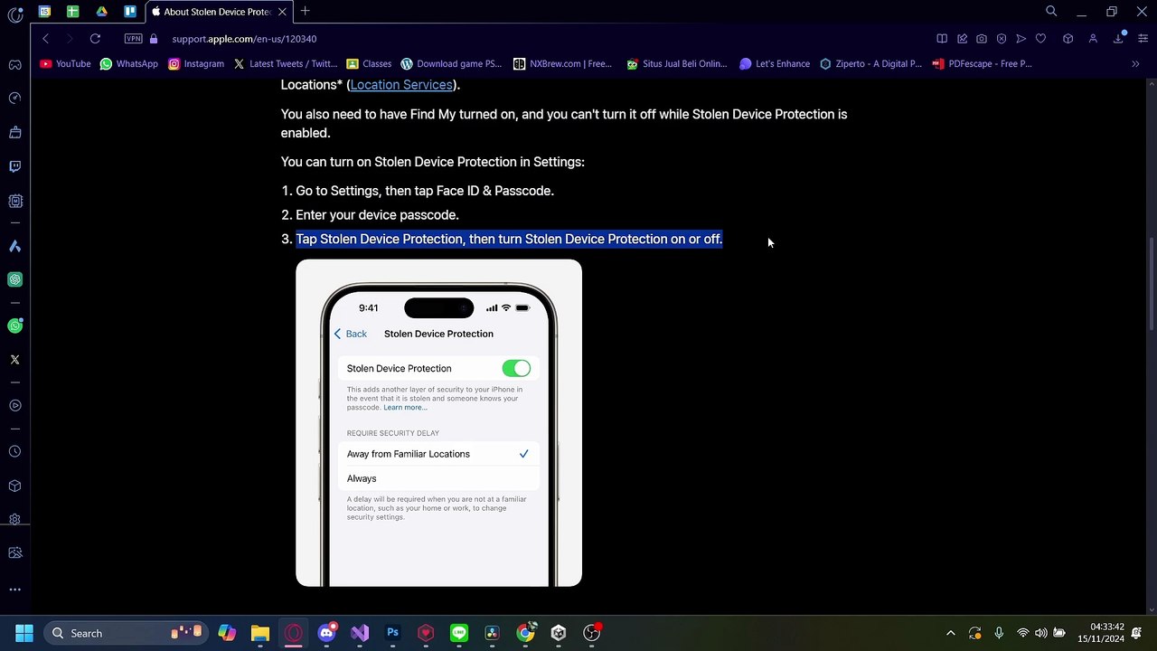 How To Turn Off Stolen Device Protection On IPhone Without Face ID  (Quick _ Easy 2025)