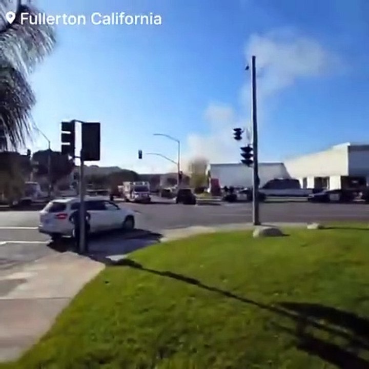 queda de avião na Califórnia