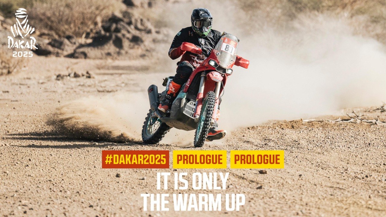 It is only the warm up - Prologue - #Dakar2025
