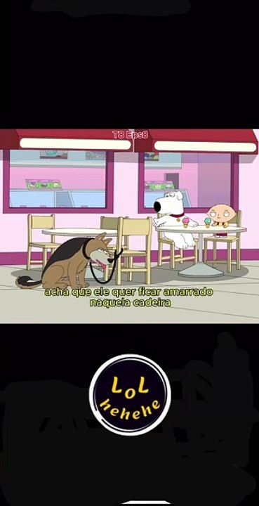 Brian, o protetor dos animais! 🐶🦴😂 FamilyGuy