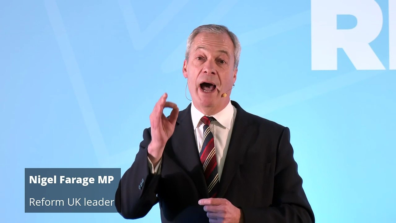 Nigel Farage reveals Reform party has 170,000 members