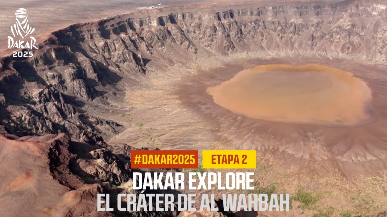 Dakar Explore - El cráter de Al Wahbah - #Dakar2025