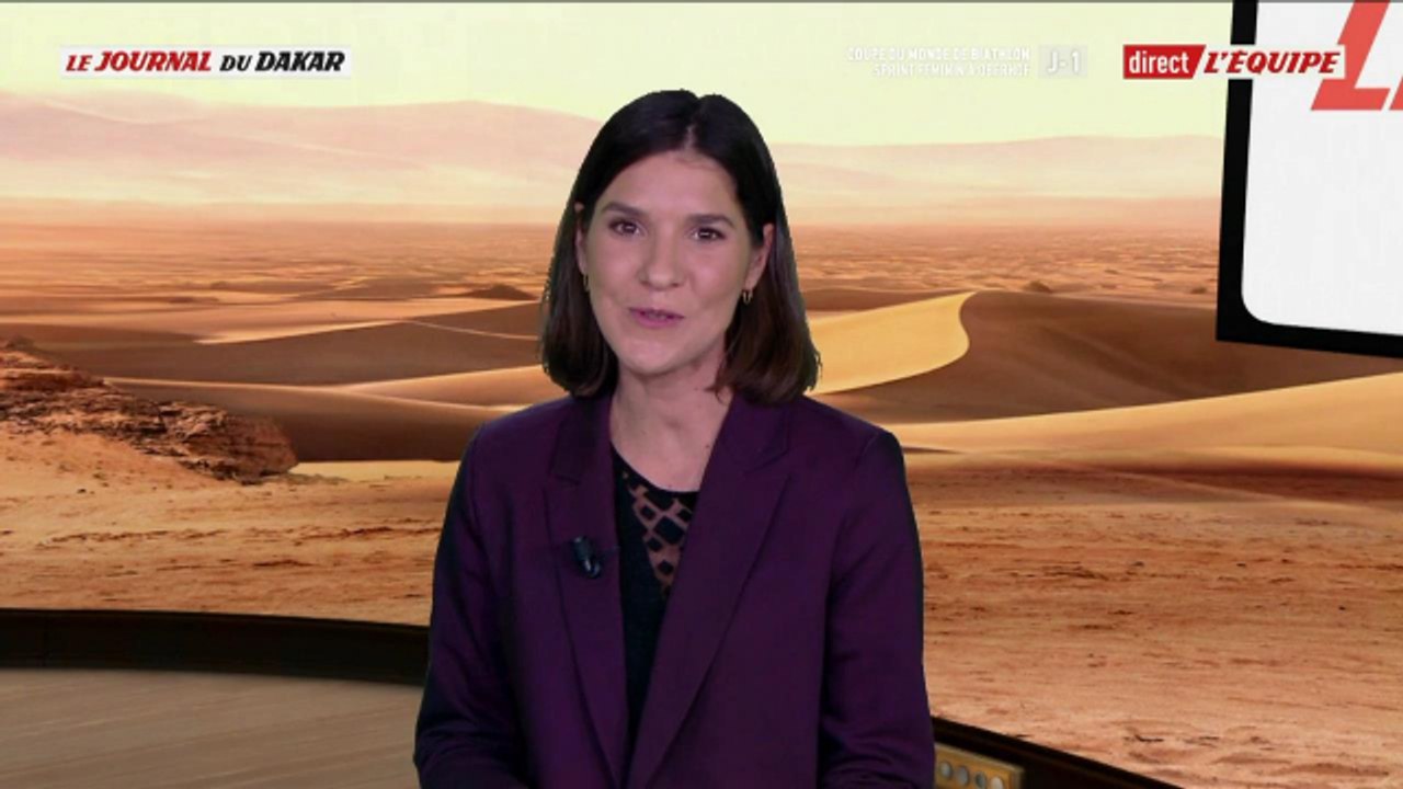 Le replay du journal du Dakar du 8 janvier 2025 - Sport Auto - Rallye Dakar 2025