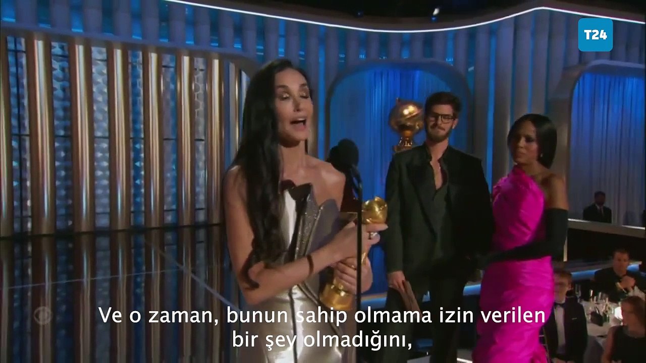 Demi Moore, 'The Substance' ile İlk Kez Ödül Kazandı