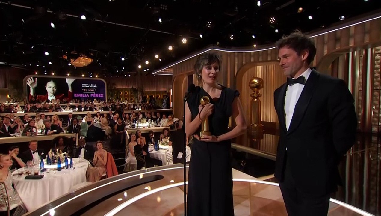 Camille sacrée aux Golden Globes 2025