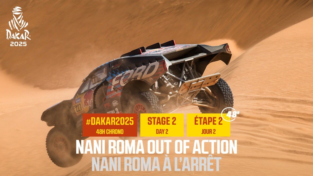 Nani Roma out of action - Stage 2 - #Dakar2025