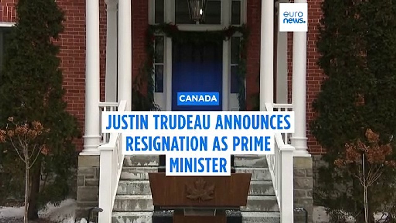 Justin Trudeau resigns as prime minister of Canada after growing calls to step down