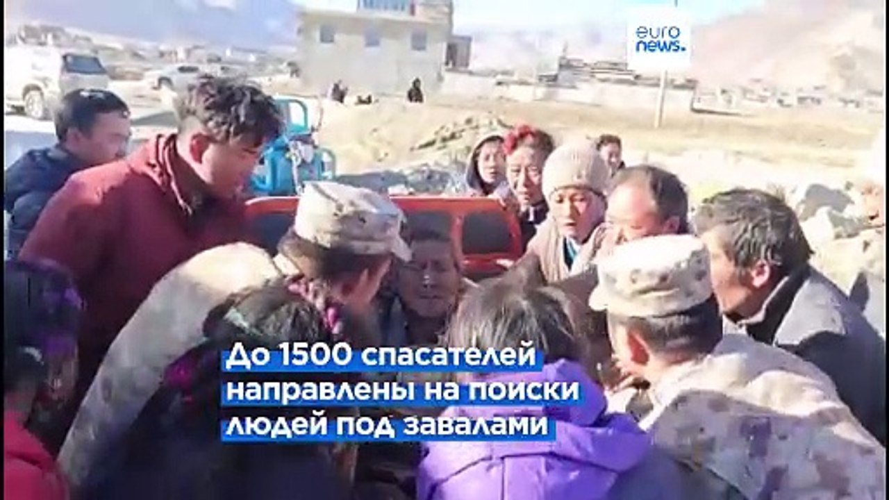 Число жертв мощного землетрясения на границе Тибета и Непала приближается к сотне