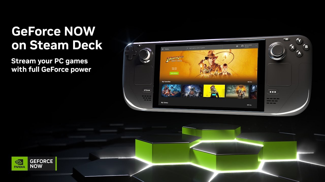 GeForce NOW  en Steam Deck