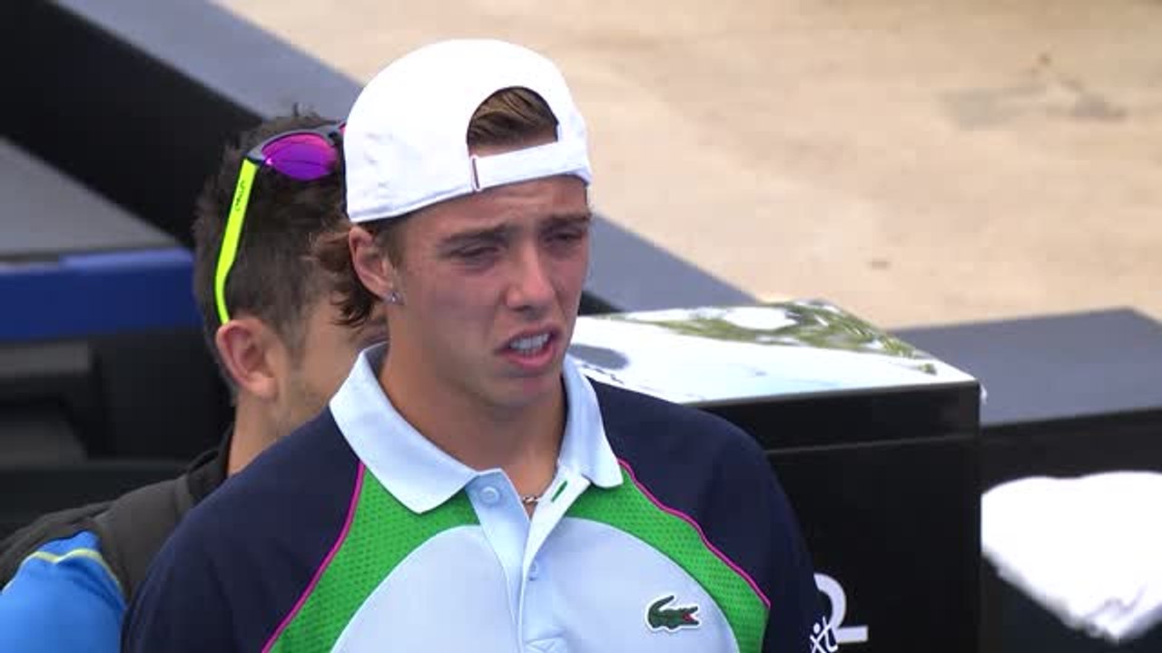 Adélaïde - Cazaux éliminé par Auger-Aliassime