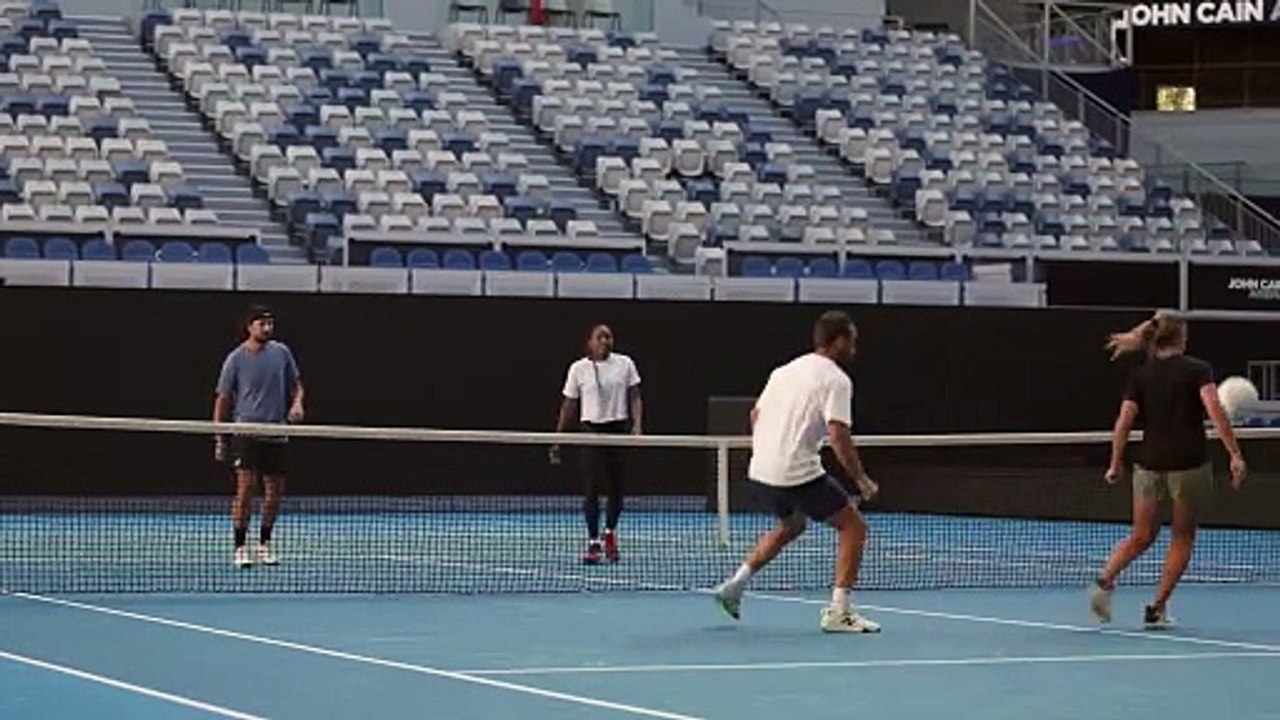Tennis - Australian Open 2025 - Coco Gauff practice in Melbourne...