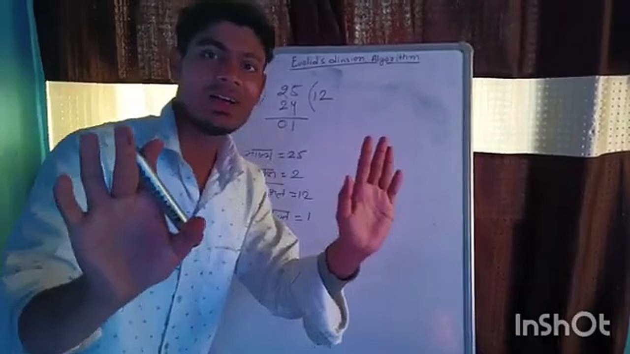 EUCLIDS DIVISION LGORITHM CLASS 10 MATHS