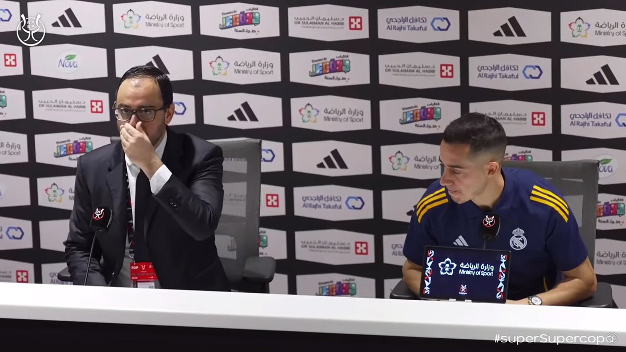 Lucas Vázquez rueda de prensa
