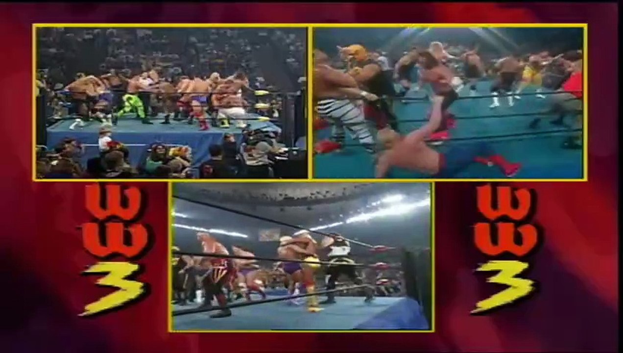 WCW World War 3 - 60-man World War 3 Match (WCW World Heavyweight Championship)