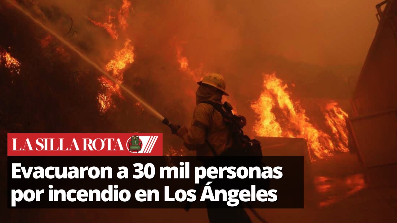 Los Ángeles enfrenta un incendio forestal que ha obligado a evacuar a 30 mil personas
