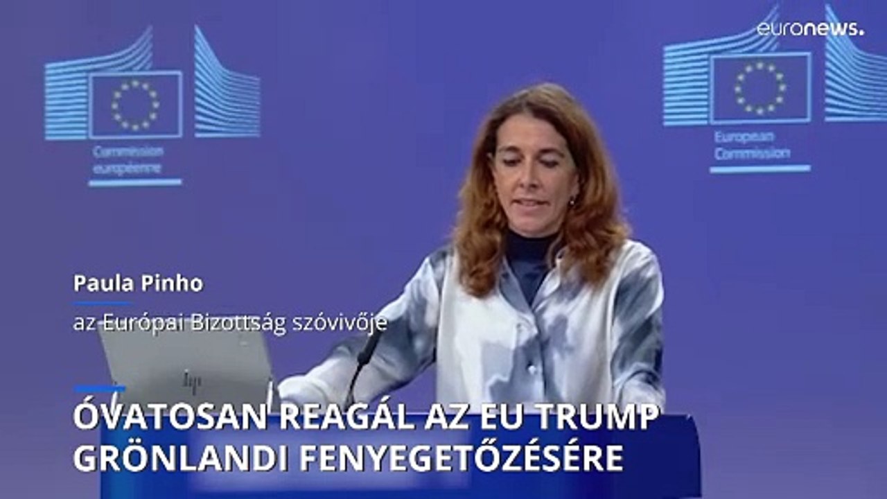 Óvatosan reagált az EU Trump grönlandi fenyegetőzésére