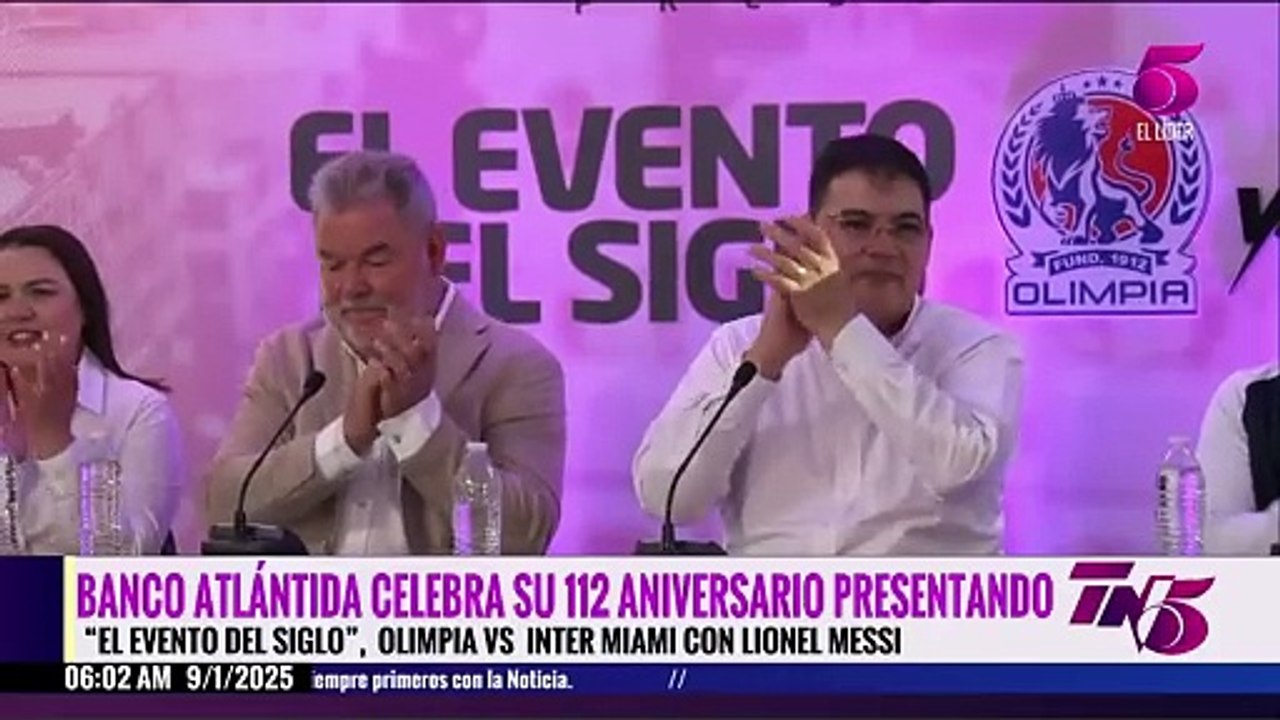 Olimpia vs. Inter Miami: Banco Atlántida presenta la llegada de Lionel Messi a Honduras