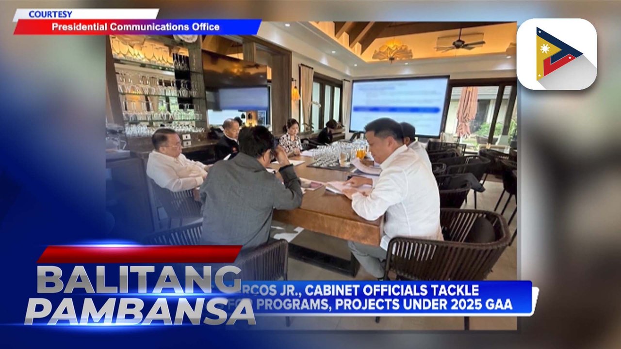 PBBM, Cabinet officials tackle guidelines for programs, projects under 2025 budget