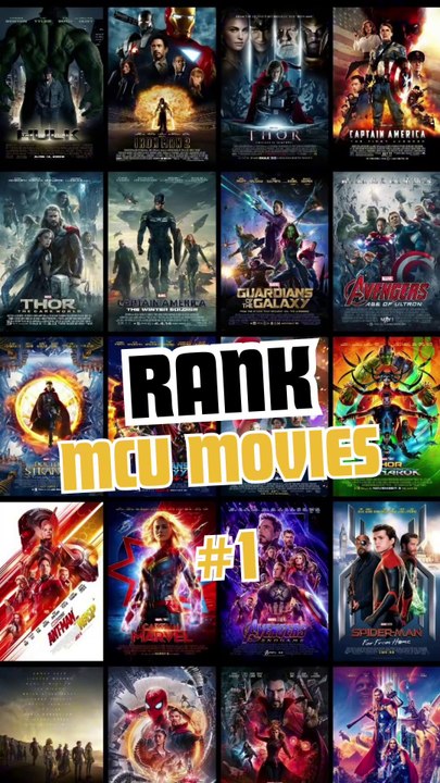 Rank MCU Movies #1 🔥
