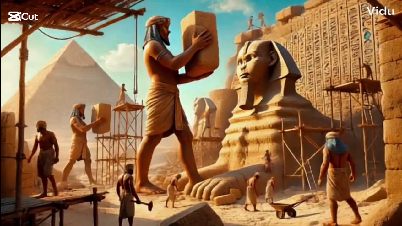 Ancient Egyptians Built Pyramids 🏺