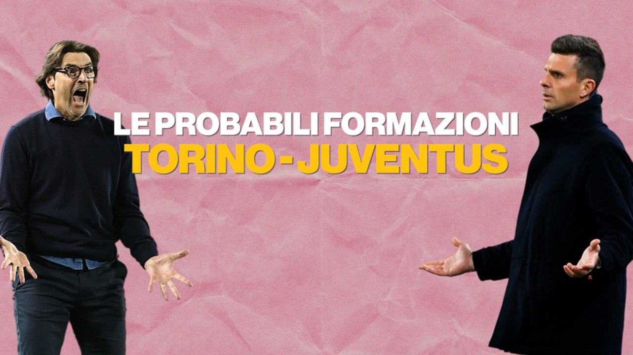 Torino-Juventus, le probabili formazioni