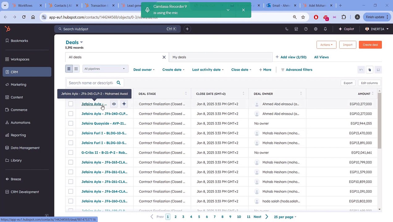 Inertia HubSpot Customer Journey Lifecycle