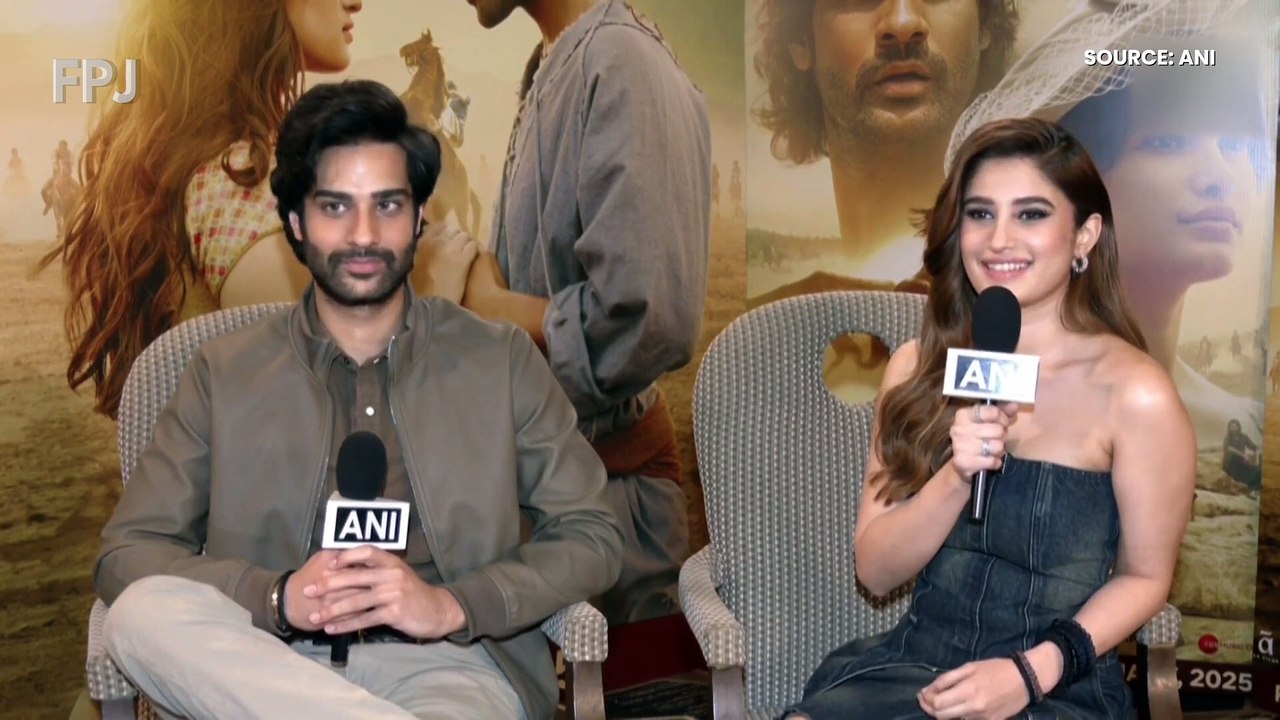 Aaman Devgan and Rasha Thadani Open Up About Their Debut Film Azaad