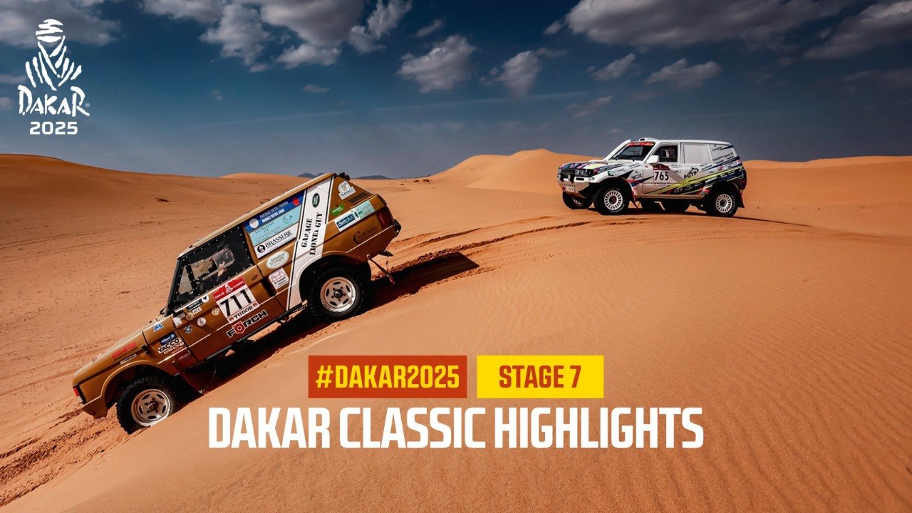 Dakar Classic Highlights - Stage 7 - #Dakar2025