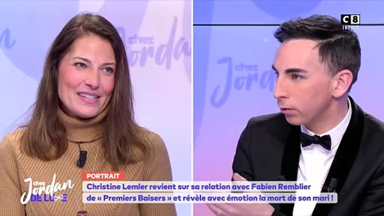 Christine Lemler était l'invitée de Jordan de Luxe, sur C8