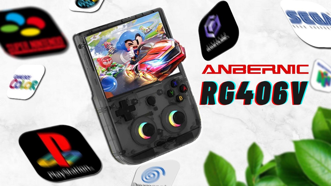 Anbernic RG406V : J'ai joué avec cette console retro gaming ! - TEST