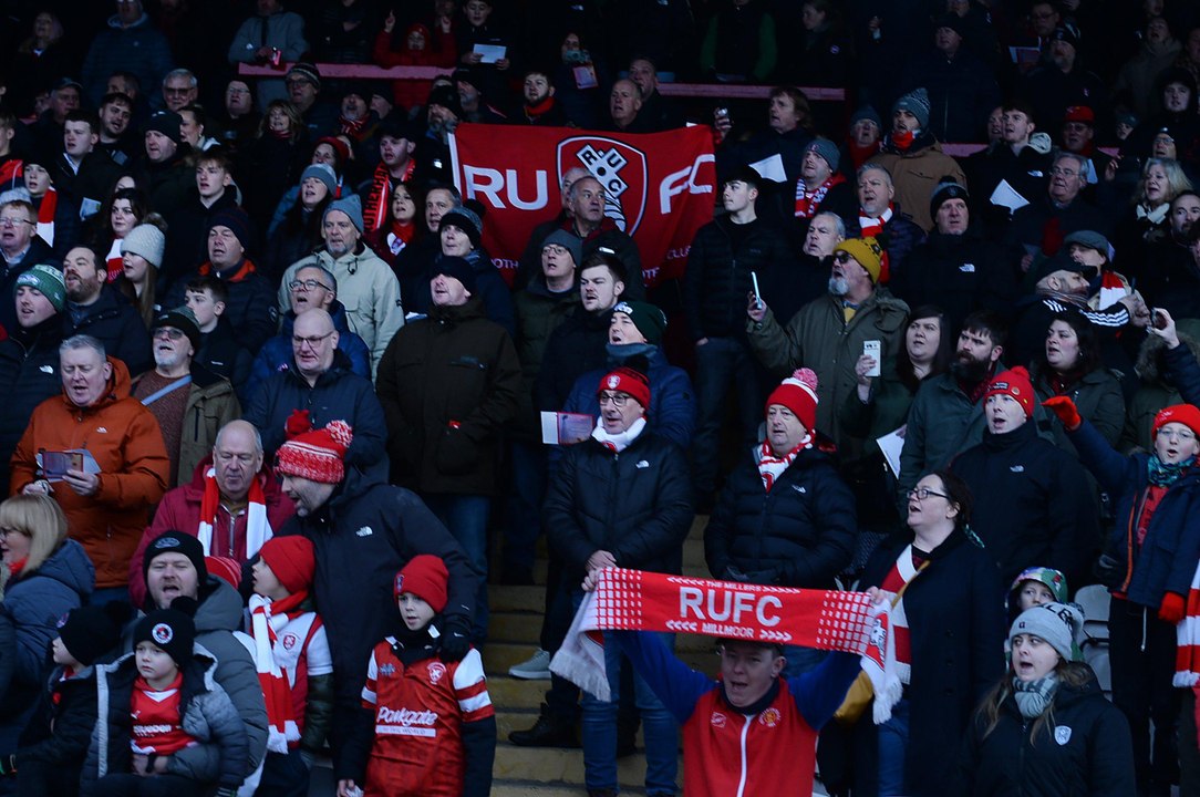 Millermen sing-along at Millmoor